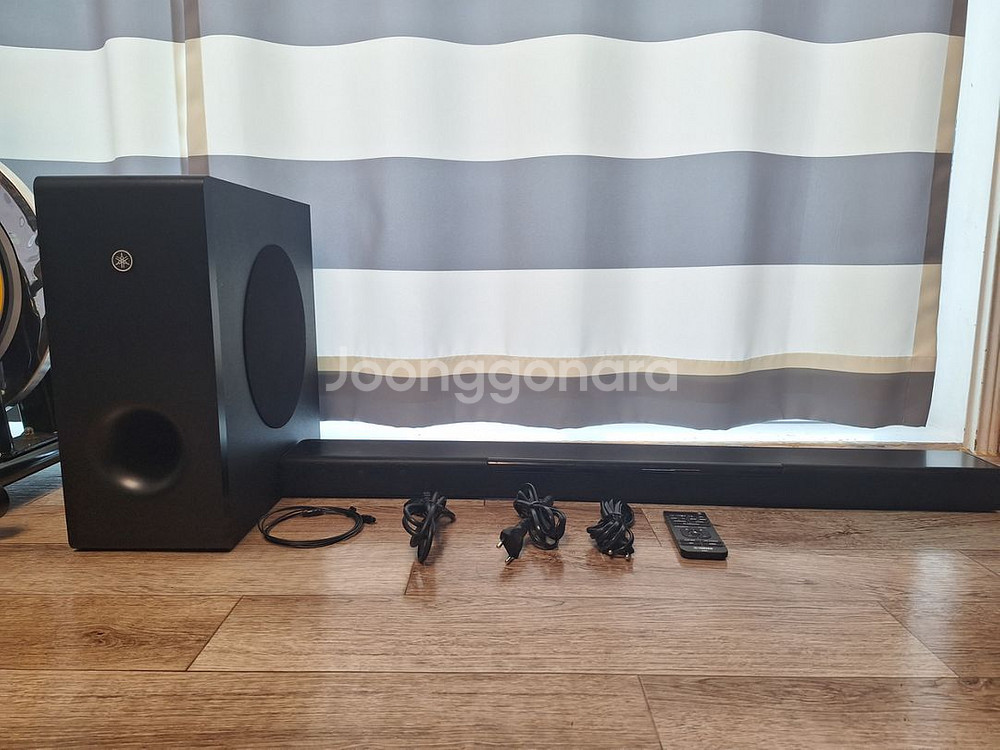 야마하 사운드바 YAS-408 + NS-WSW4 우퍼--0