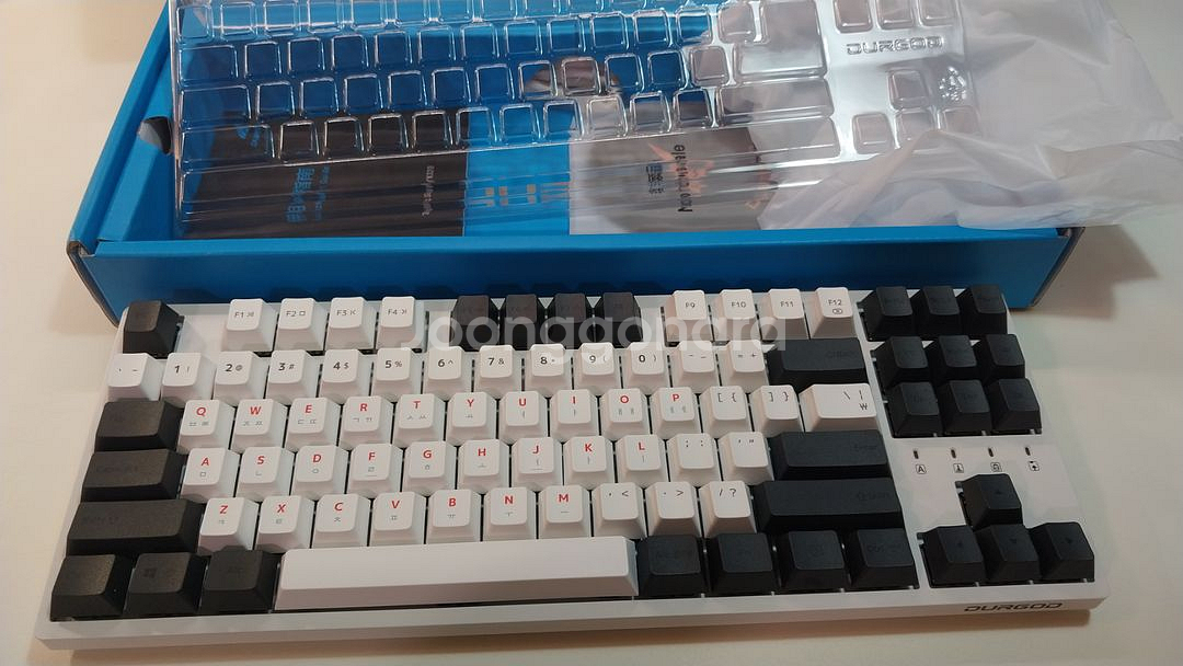 듀가드 토러스 k320kr 텐키리스 저소음적축 풀박--1