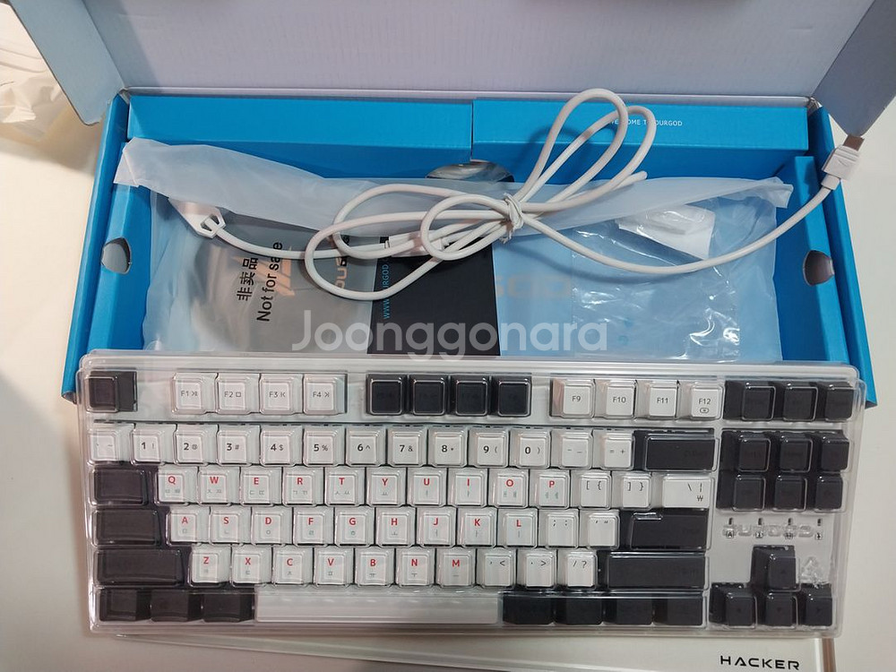 듀가드 토러스 k320kr 텐키리스 저소음적축 풀박--7