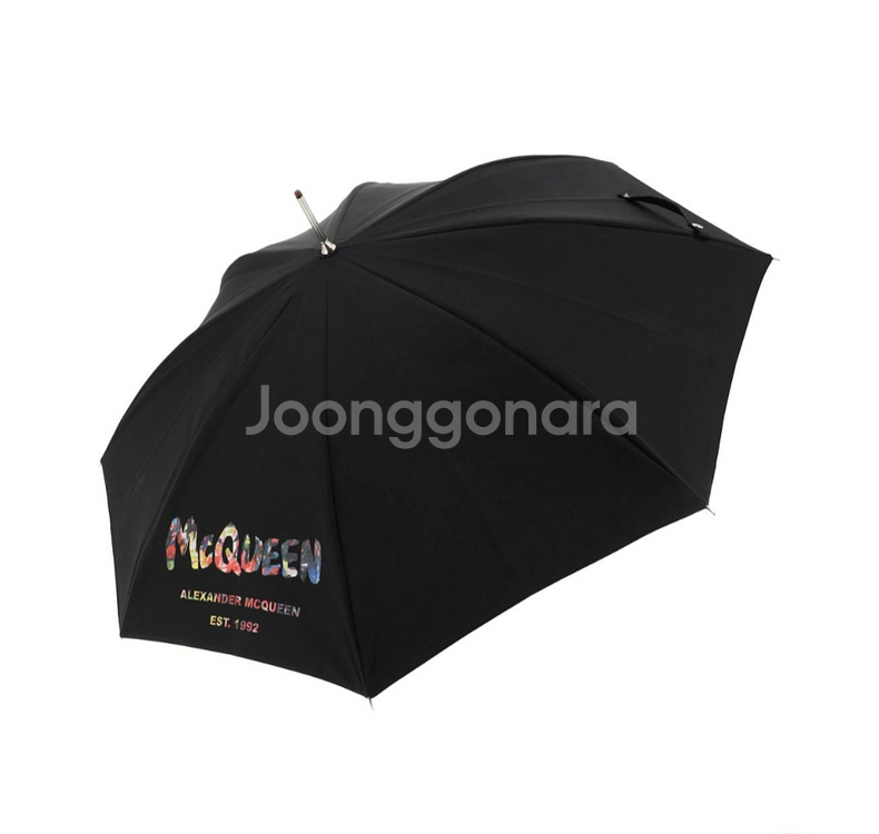 알렉산더 맥퀸 우산 페인티드 그래피티 엄브렐러 6971--2