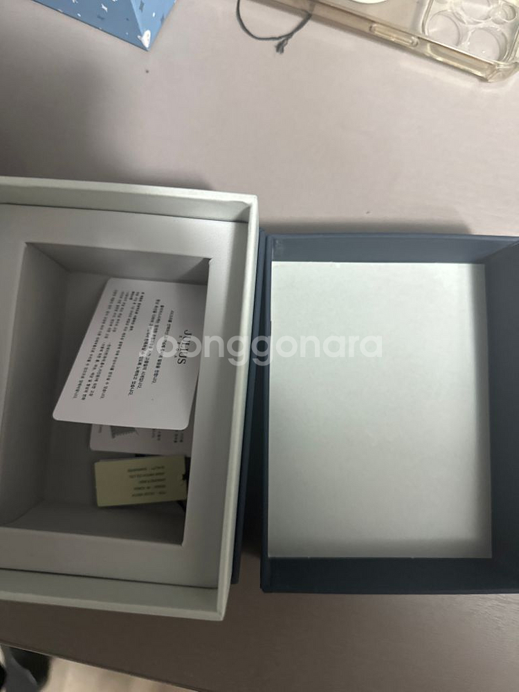 쥴리어스 남자 시계 팝니다!!--4