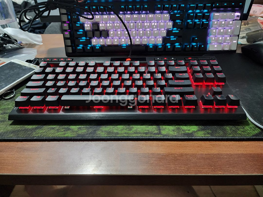 커세어 k70 tkl opx 광축 풀윤활 새재품--4