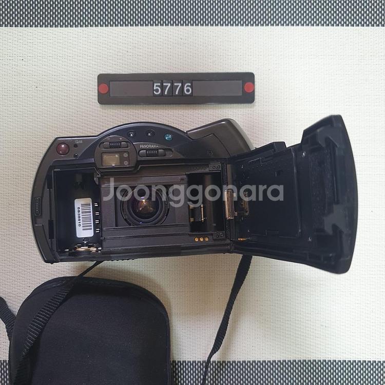 삼성 FX-4 파노라마 필름카메라 파우치포함--4
