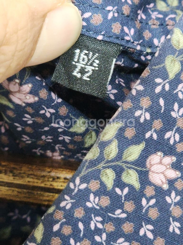 (L) 폴스미스 셔츠 플라워 패턴 남방 이태리판--3