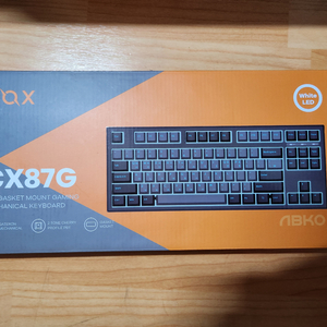 COX CK87G PBT 가스켓 마운트 TKL 갈축 팝