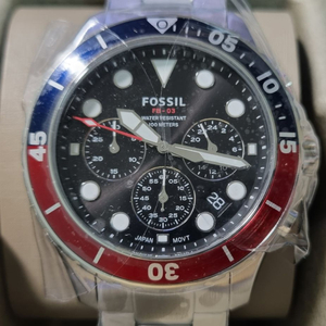 [FOSSIL] 파슬 크로노그래프 펩시 시계 (새상품)