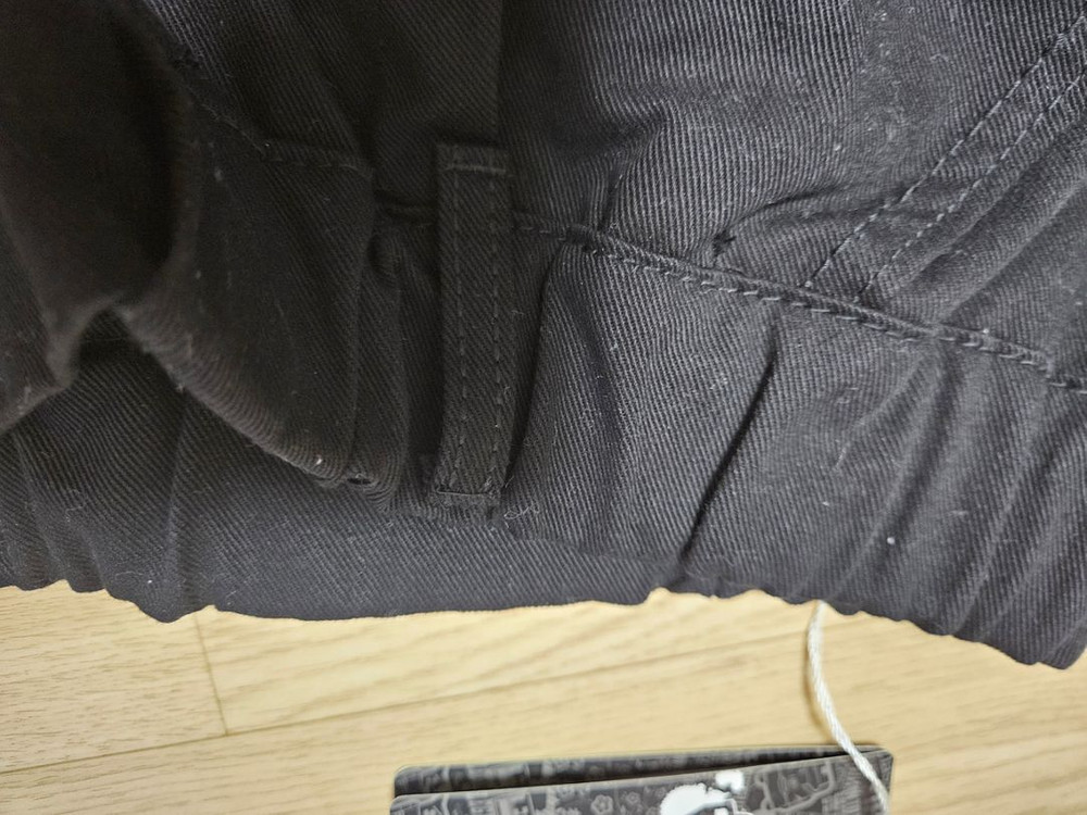 페플 면바지 검정 새거--2