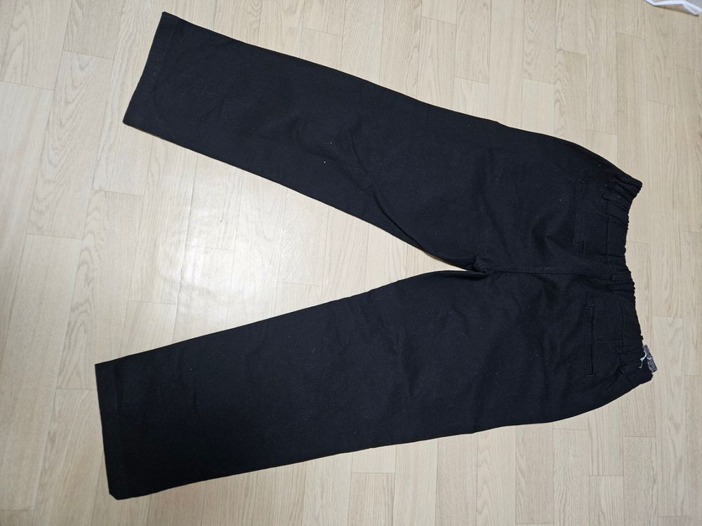 페플 면바지 검정 새거--5