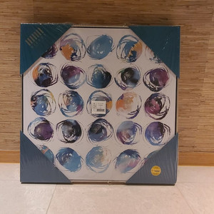캔버스 아트 액자 써클(블루)