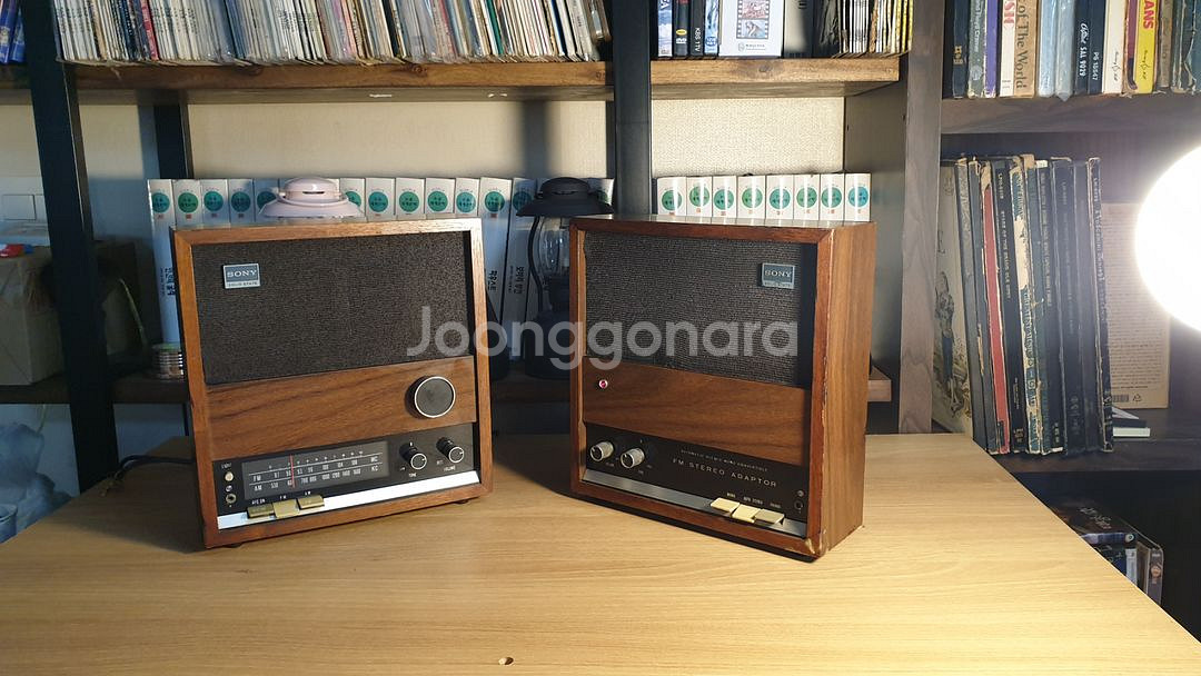 1960년대 SONY 이격 분리 스테레오 라디오--1