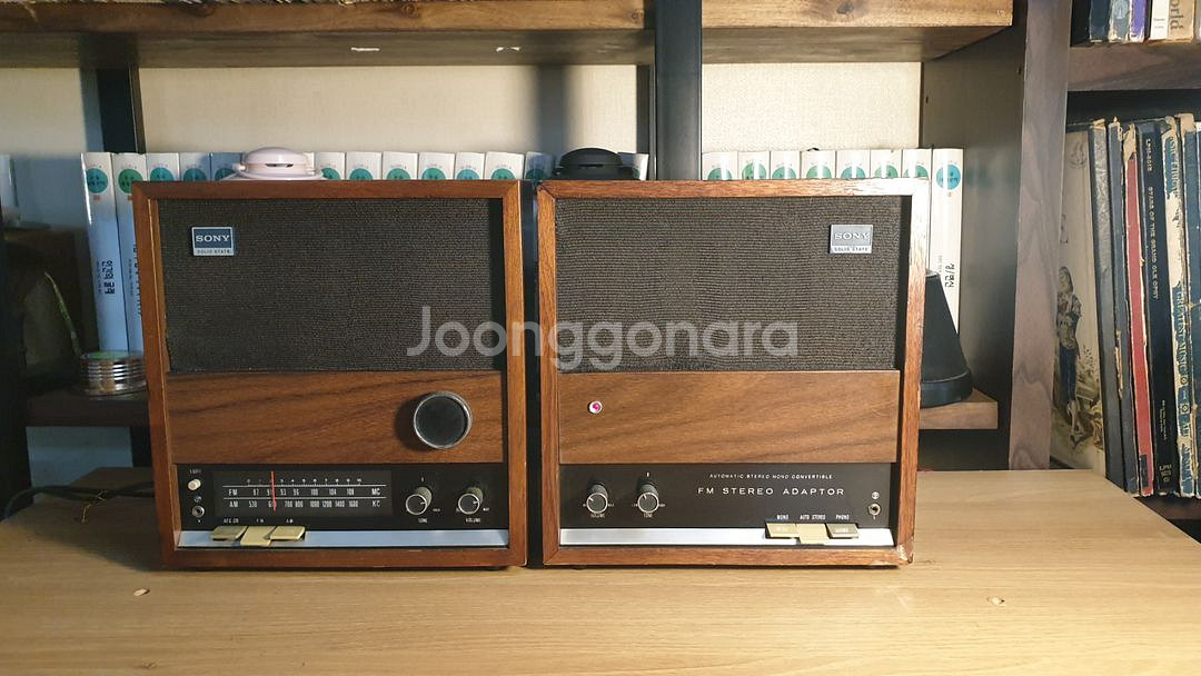 1960년대 SONY 이격 분리 스테레오 라디오--3