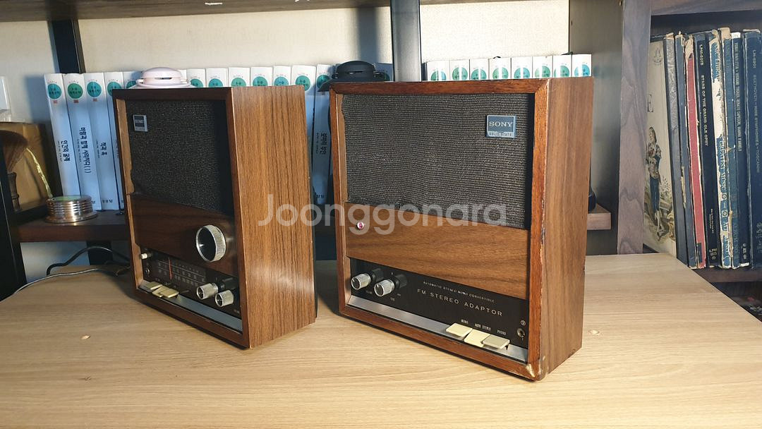 1960년대 SONY 이격 분리 스테레오 라디오--4
