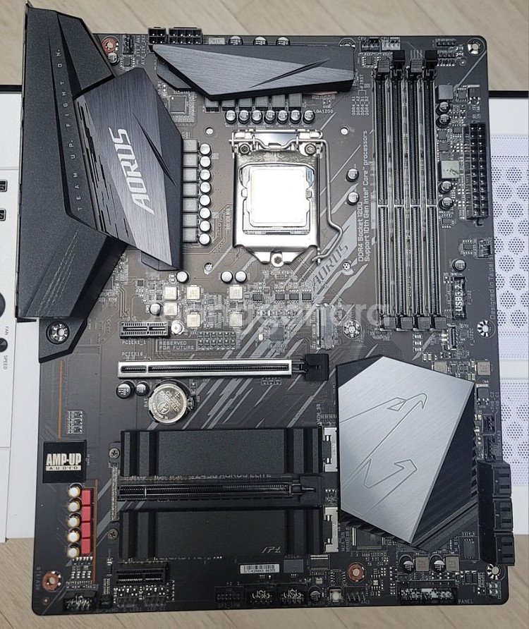 i9 10850k+z490 gigabyte aorus--3