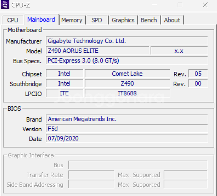 i9 10850k+z490 gigabyte aorus--6