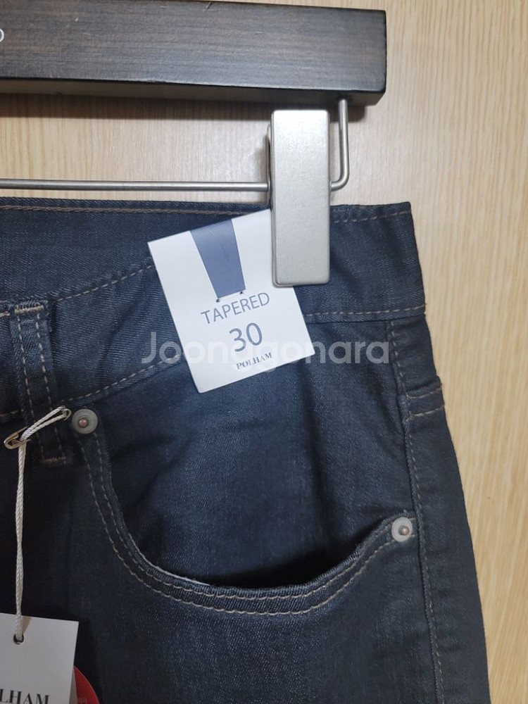 폴햄 테이퍼드핏 청바지 30 새상품--4