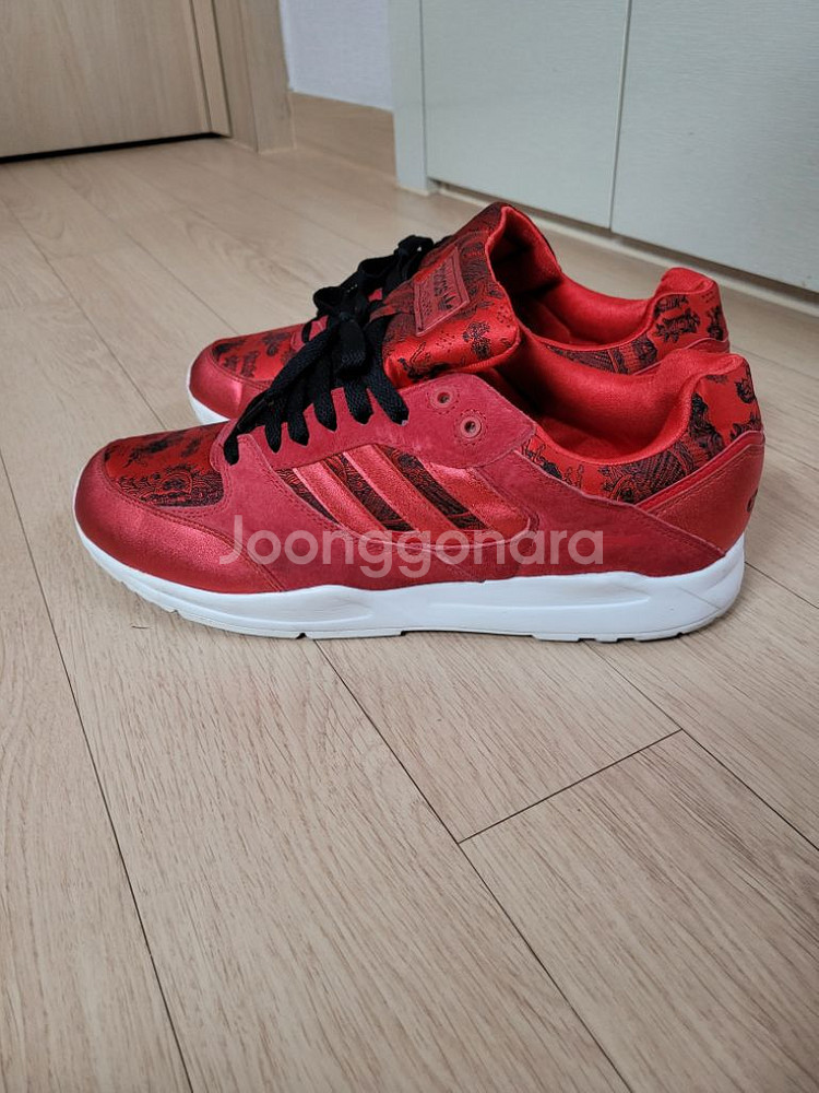 아디다스 Adidas 테크슈퍼 운동화 285 레드--2