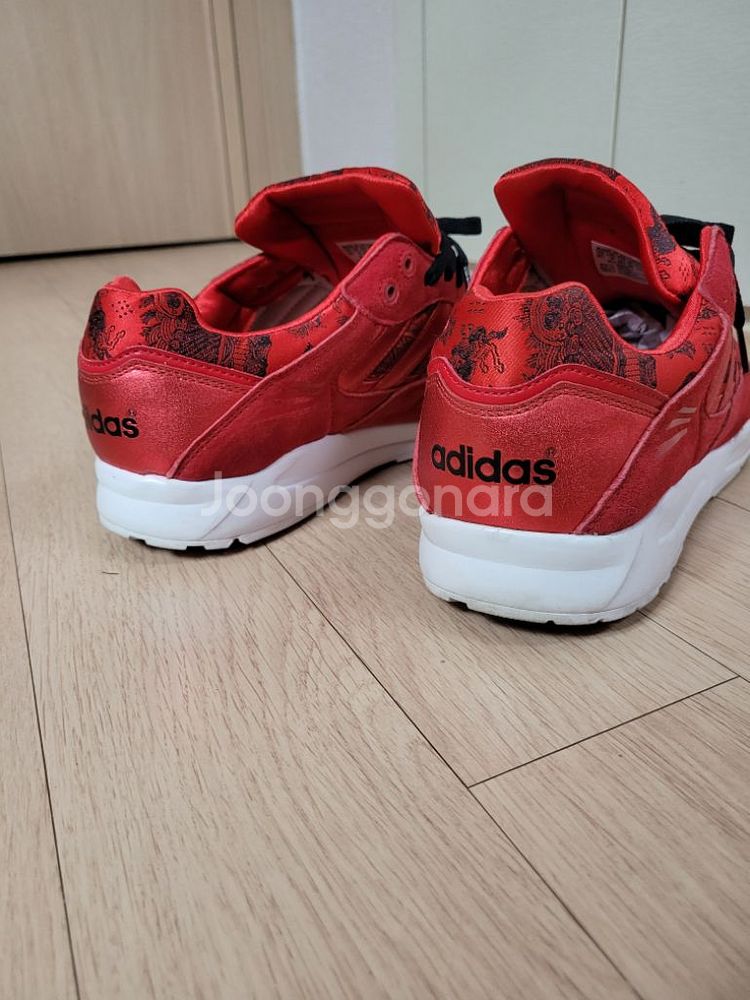 아디다스 Adidas 테크슈퍼 운동화 285 레드--3