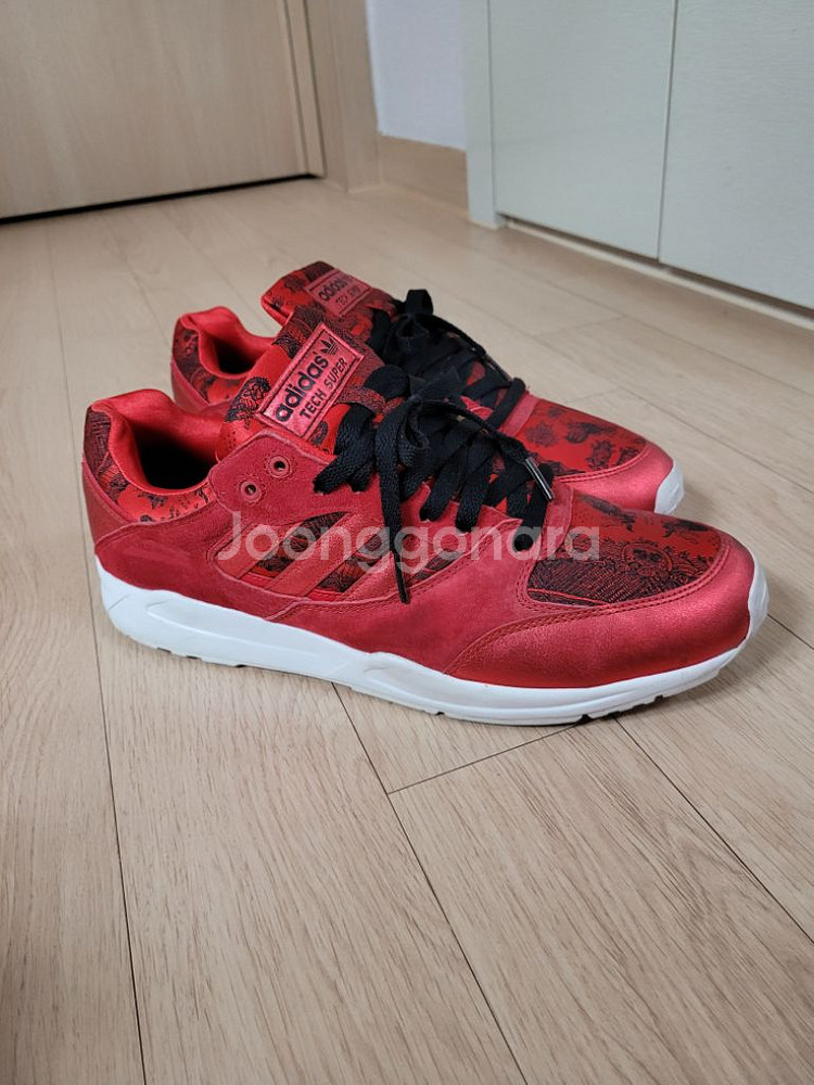 아디다스 Adidas 테크슈퍼 운동화 285 레드--4