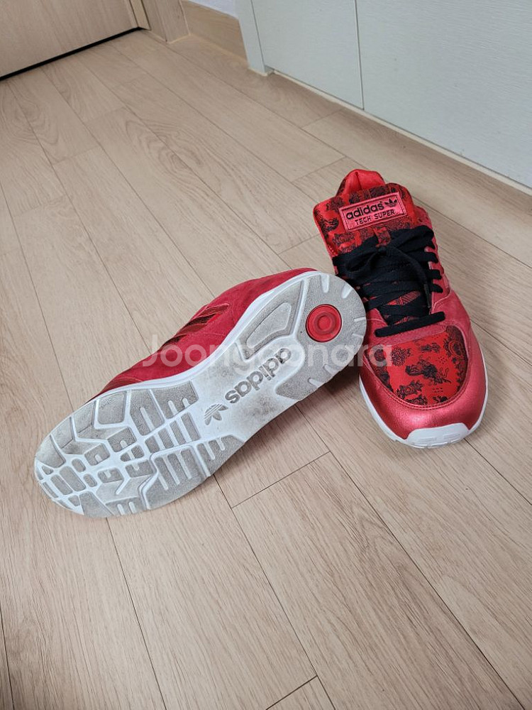아디다스 Adidas 테크슈퍼 운동화 285 레드--9