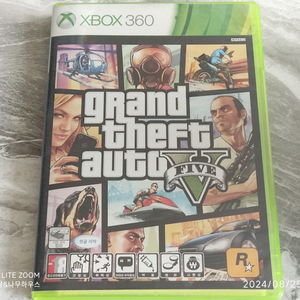 엑스박스360용 GTA5(지도포함) 팝니다 XBOX