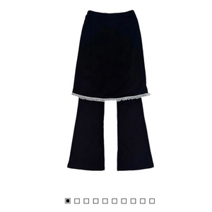 지초이 SS24 LACED SKIRT PANTS