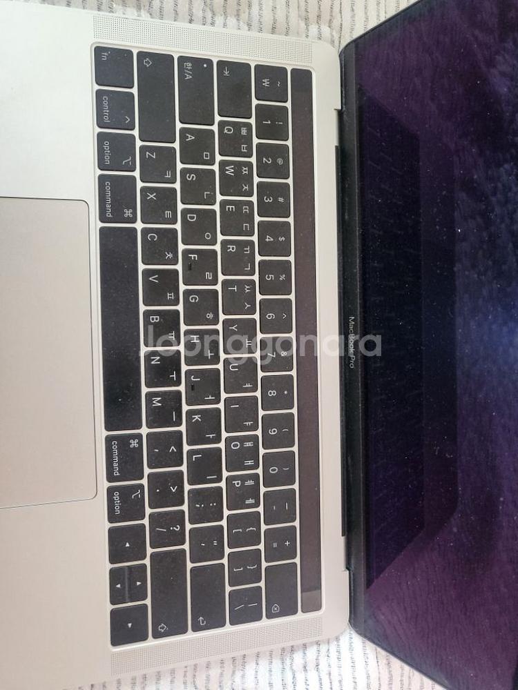 맥북 프로2019 i5 ssd500 ram 16g--4