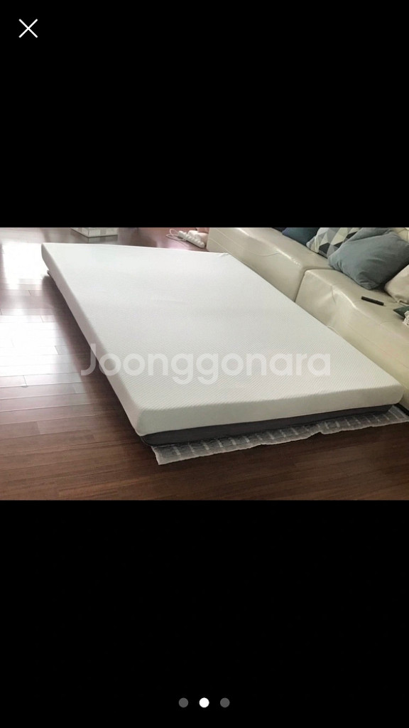 지누스 그린티 메모리폼 토퍼--1