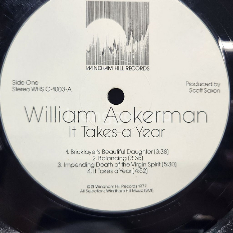 WILLIAM ACKERMAN lp--3