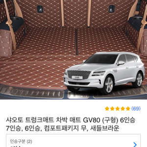 GV80 6인용트렁크매트(구형)