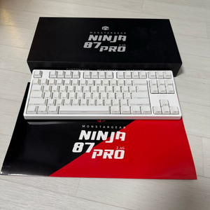 Ninja 87 pro 커스텀키보드 네고가능