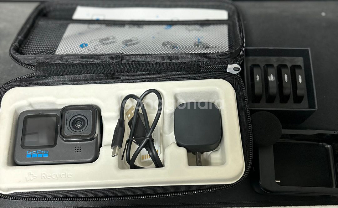 고프로 10 미디어모듈/맥스렌즈/렌즈 풀세트--6