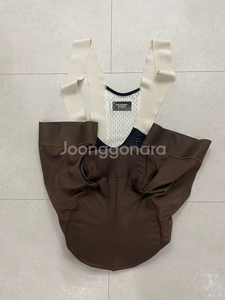 파노말 메카니즘 스트라이프 져지, 브라운 빕숏--6