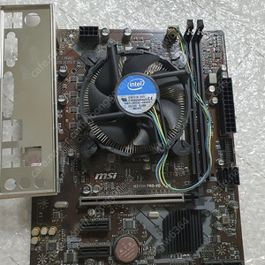 I3 9100f + msi h310m 보드 (반택포함)