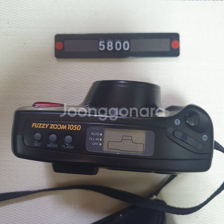 삼성캐녹스 퍼지줌 1050 필름카메라 파우치포함--1