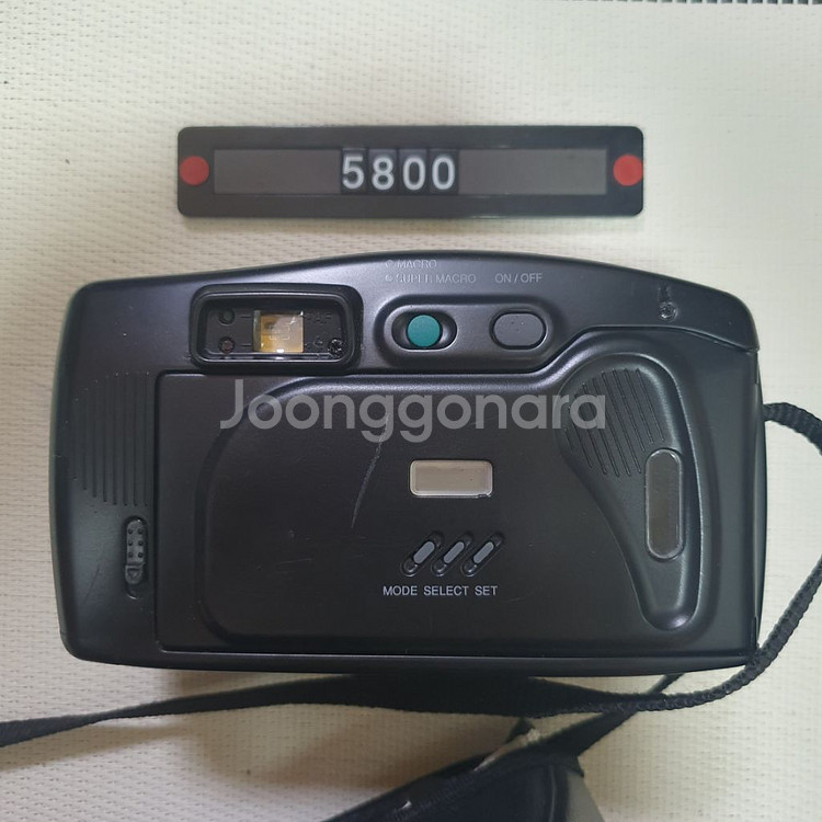 삼성캐녹스 퍼지줌 1050 필름카메라 파우치포함--2