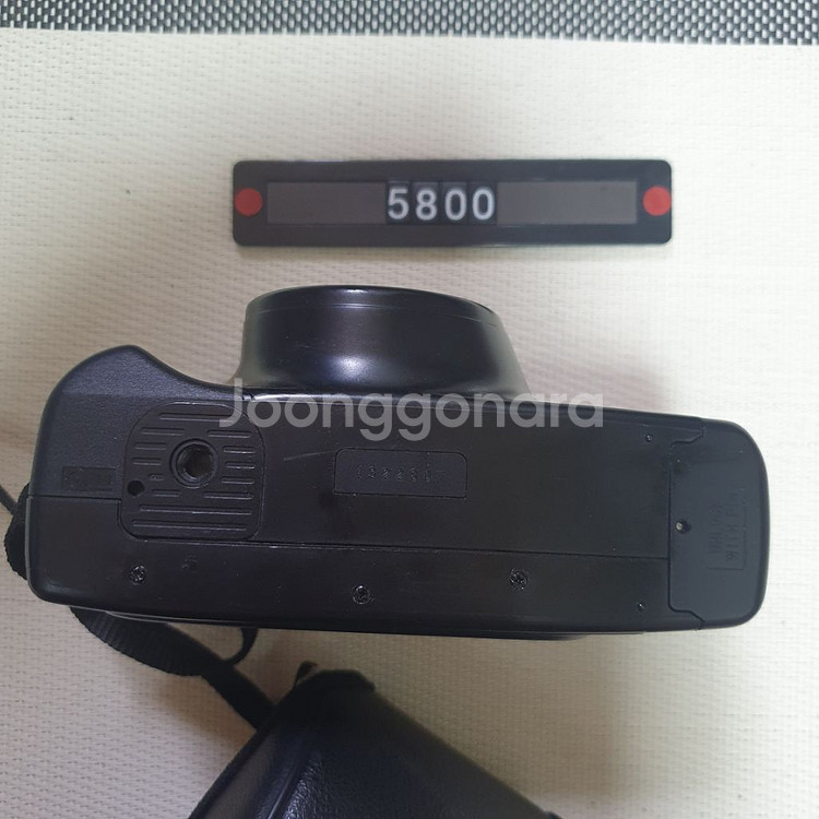삼성캐녹스 퍼지줌 1050 필름카메라 파우치포함--3