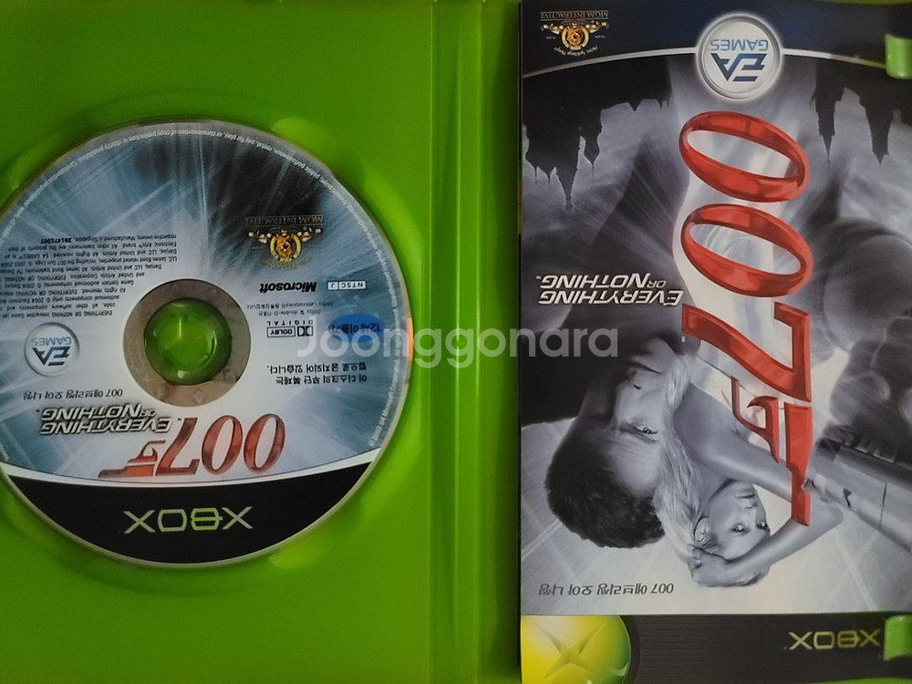 XBOX 007 에브리씽 오아 나씽(중고)--2