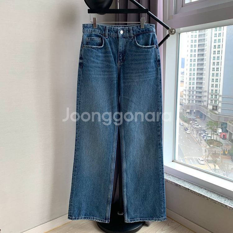 (27)ZARA 자라 중청 부츠컷 데님 청바지 플레어진--3
