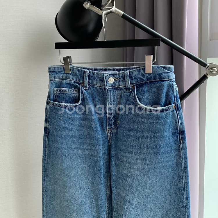 (27)ZARA 자라 중청 부츠컷 데님 청바지 플레어진--4