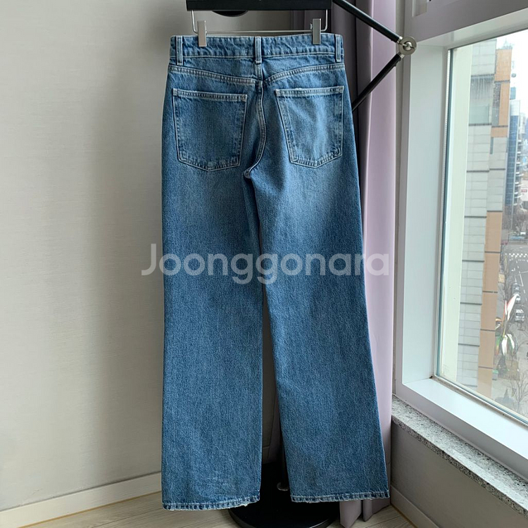 (27)ZARA 자라 중청 부츠컷 데님 청바지 플레어진--5