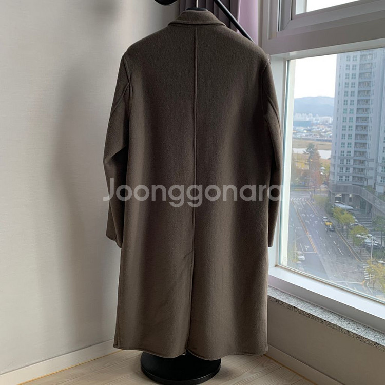 (100) ZARA 자라 남자 봄 가을 간절기 울 코트--2
