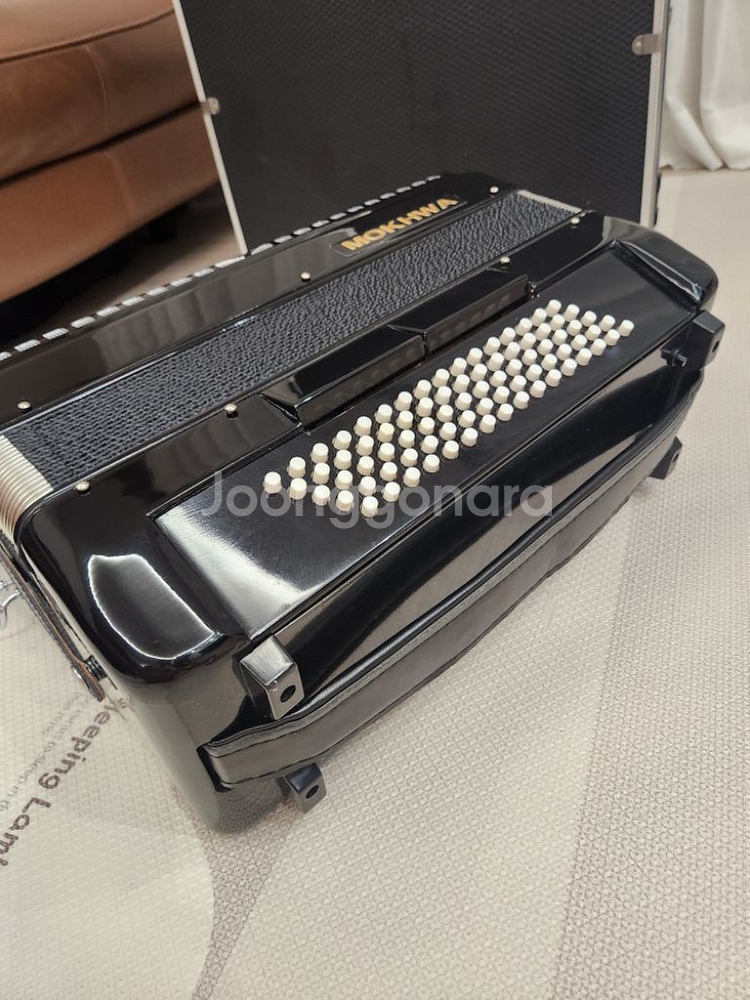 목화 아코디언 37키 80베이스 착불--7