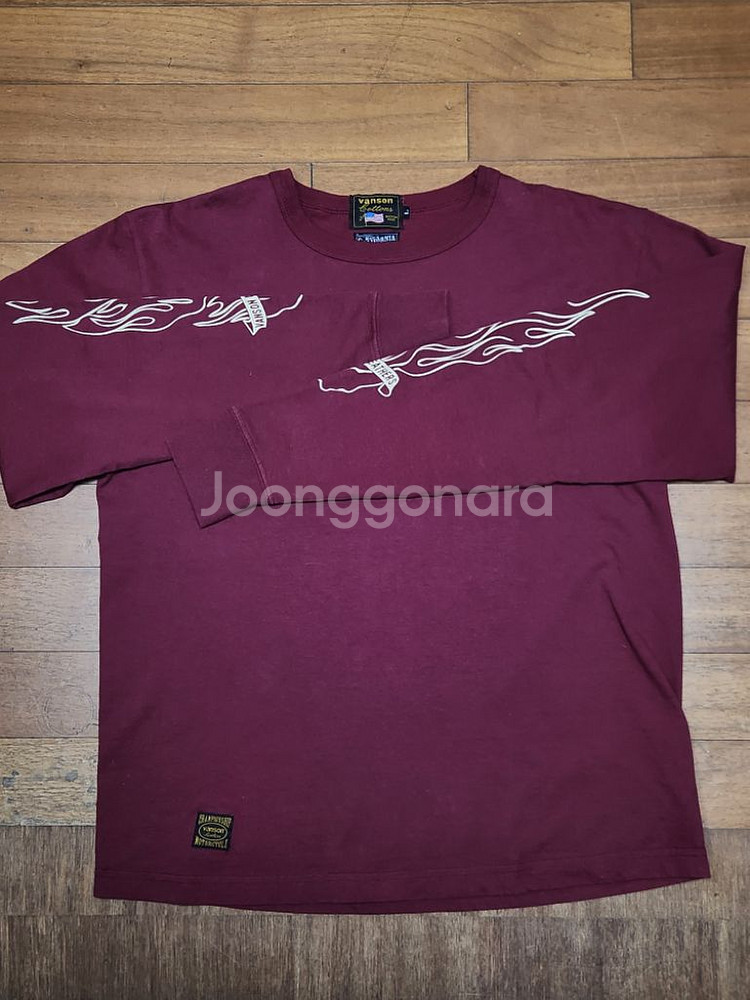 vanson 밴슨 롱슬리브[Large,made usa]--1