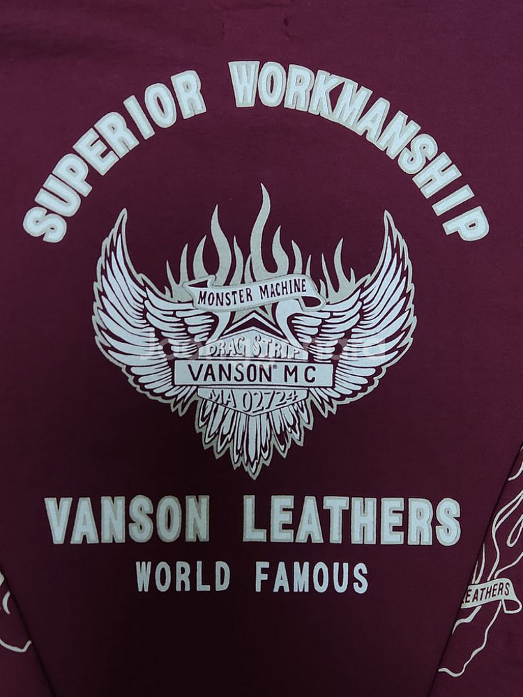 vanson 밴슨 롱슬리브[Large,made usa]--4