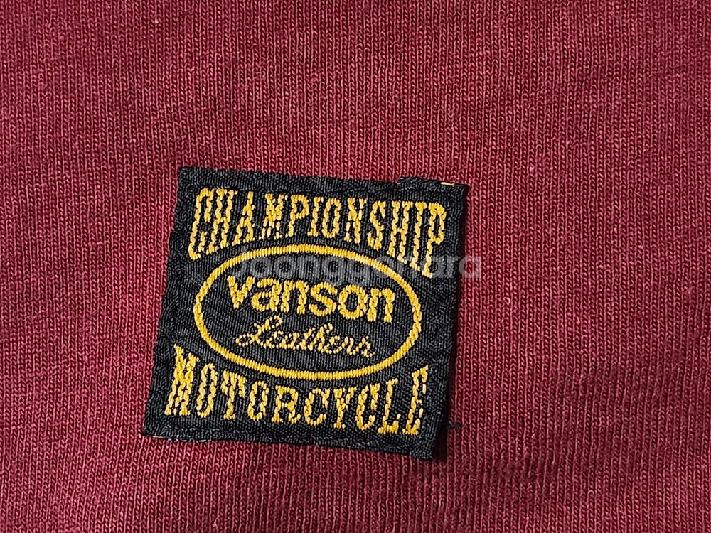 vanson 밴슨 롱슬리브[Large,made usa]--7