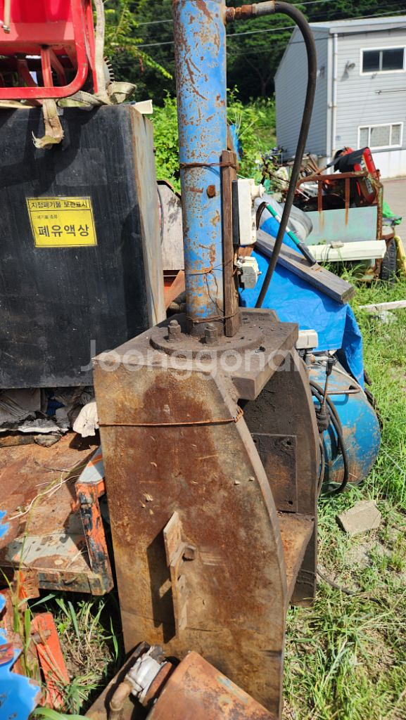 고철 모터 모타 유압 프레스 프래스 유압기기 팝니다.--3