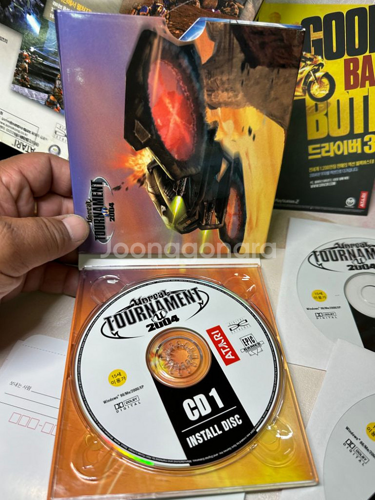 PC게임 언리얼 토너먼트 2004,6disc,박스세트--5