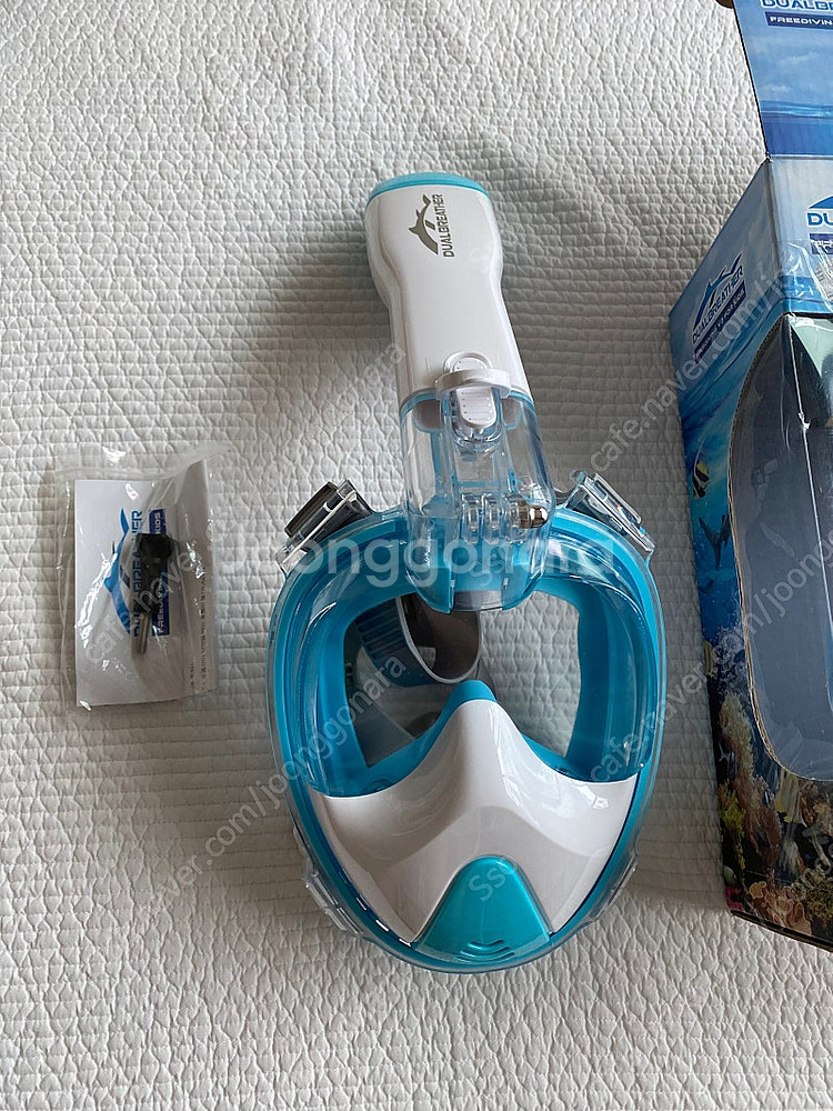 듀얼브레서 스노클링 마스크 아동용 9만원대구매 실사용0--0