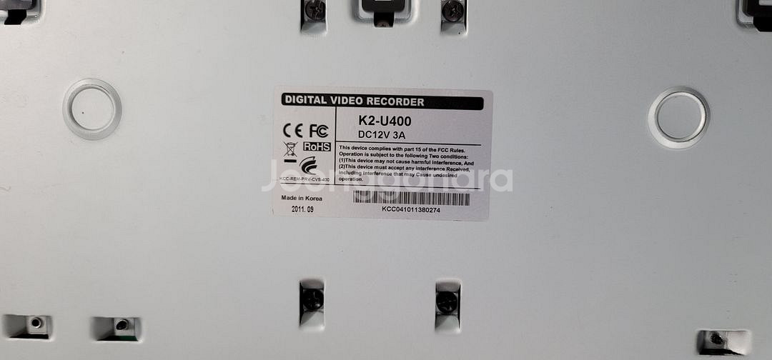 KCE 4채널 아나로그 CCTV 녹화기 K2-U400--3
