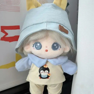 20cm 인형옷 벙거지모자 세트